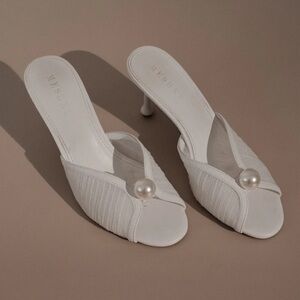 Meshki Reena Pearl Mesh Mule